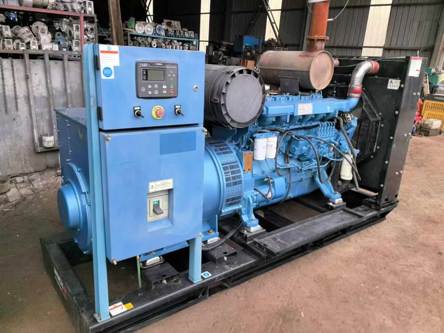 郏县500kW 柴油发电机组可带动设备功率的计算公式是什么？